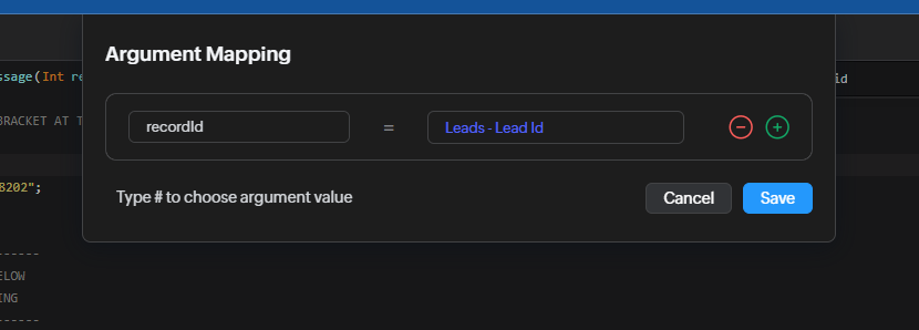 How to create an Automated message using a message template